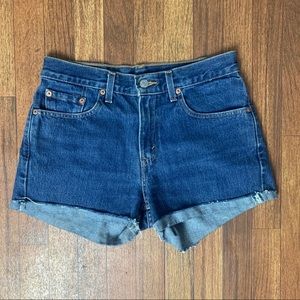 Levi’s 505 Cotton Cut Off Denim Jean Shorts Size 7